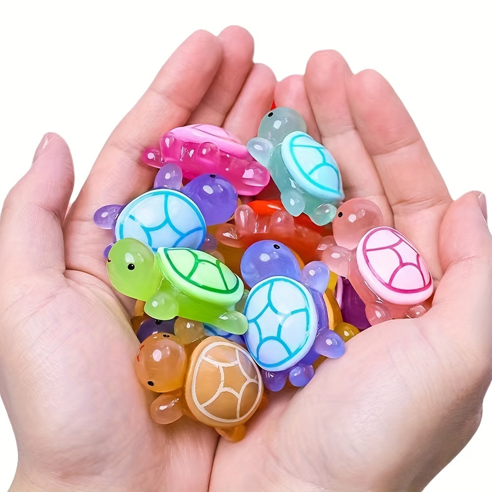 1-20pcs Mini Luminous Turtle H - Aquarium Marine Fish ulasan dan harga