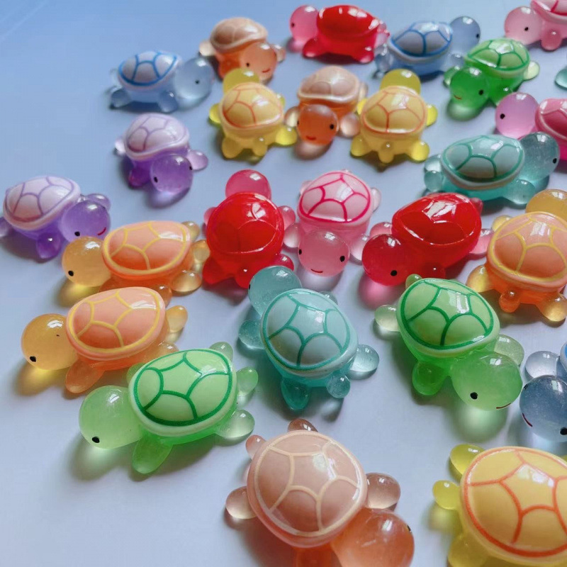 1-20pcs Mini Luminous Turtle H - Aquarium Marine Fish ulasan dan harga