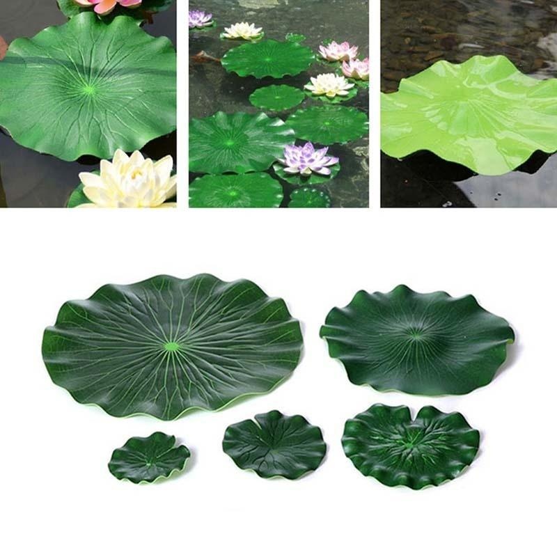 2026 Artificial Water Lily Lot - Aquarium Marine Fish ulasan dan harga