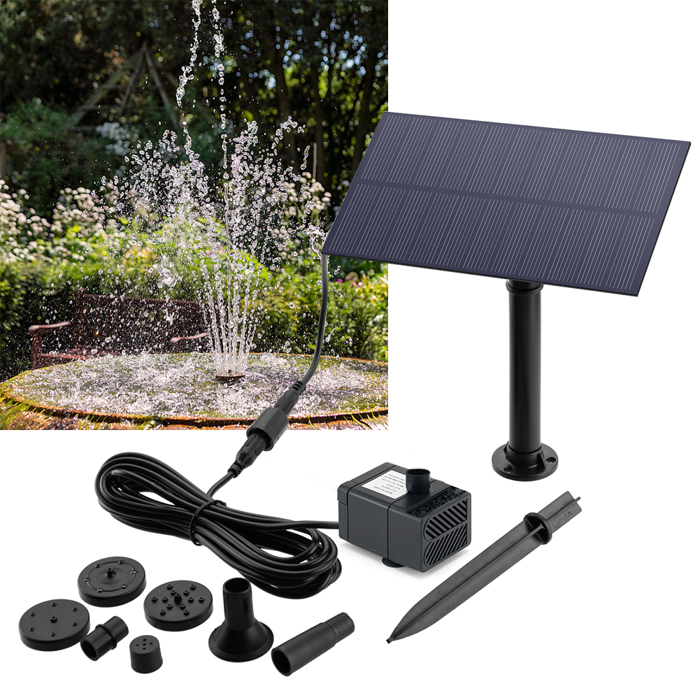 5W 5V Solar Water Pump Garden  - Aquarium Marine Fish ulasan dan harga