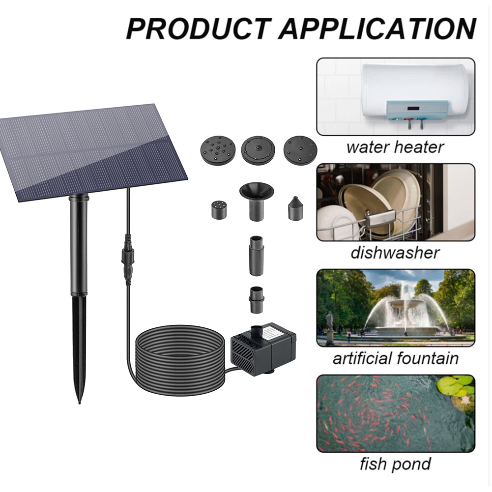 5W 5V Solar Water Pump Garden  - Aquarium Marine Fish ulasan dan harga