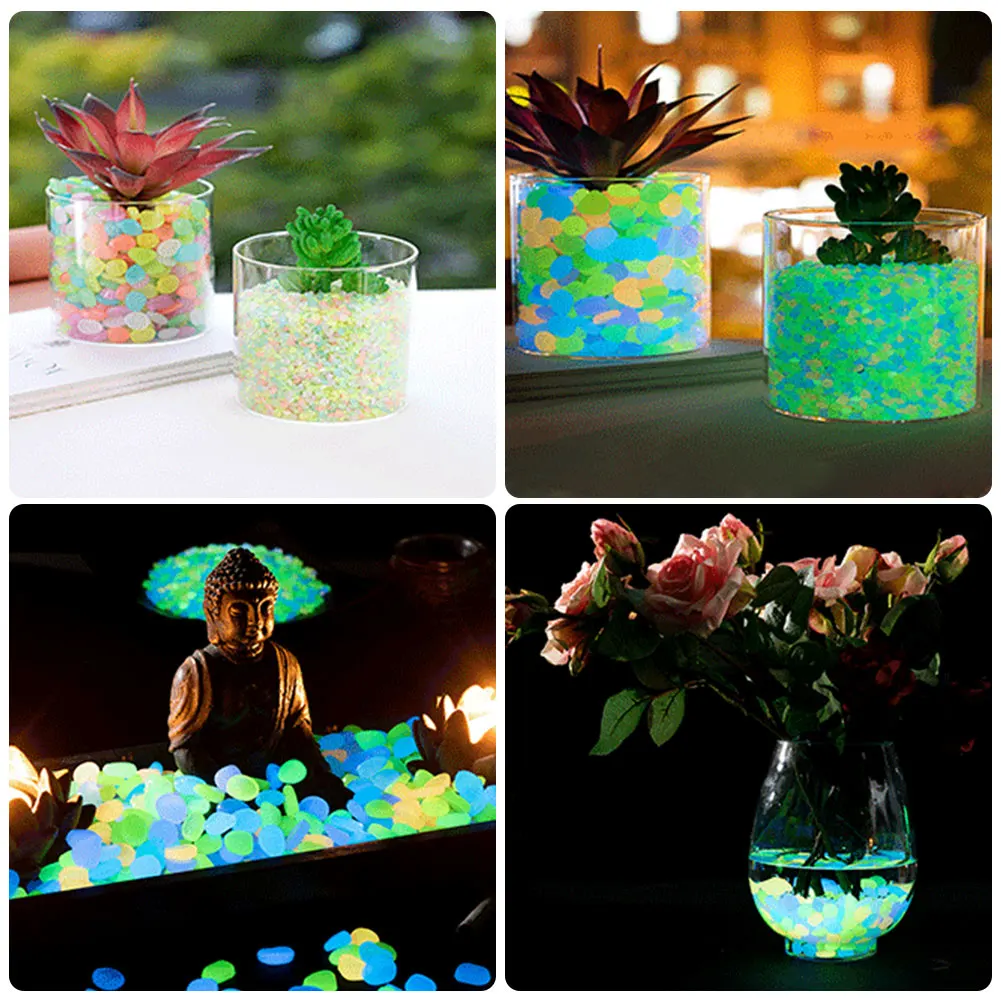 100Pcs Pebbles Glow In The Dar - Aquarium Marine Fish ulasan dan harga