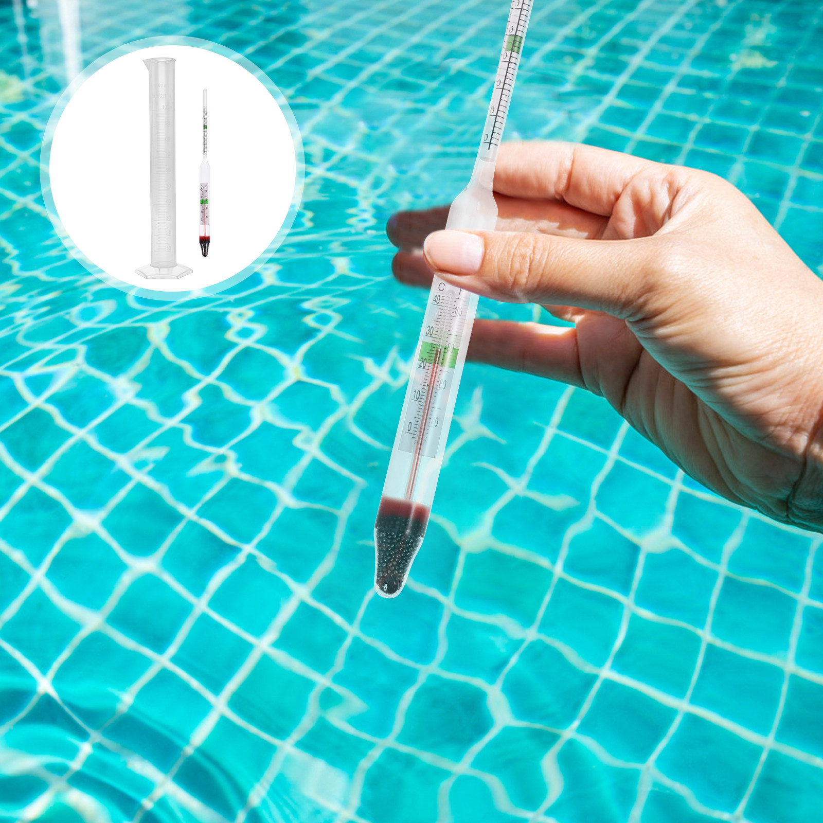 1Set Salinity Hydrometer for A - Aquarium Marine Fish ulasan dan harga